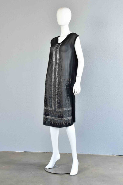 Bastia 1920s Beaded Flapper Dress