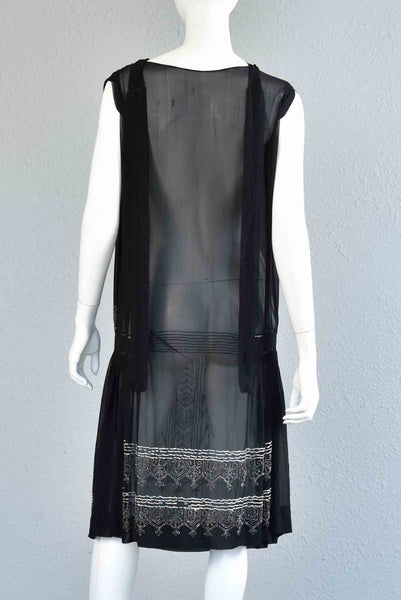 Bastia 1920s Beaded Flapper Dress