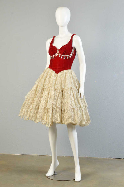 Starla 1950s Burlesque Dress