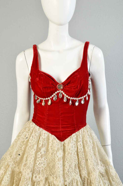 Starla 1950s Burlesque Dress