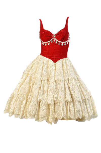 Starla 1950s Burlesque Dress