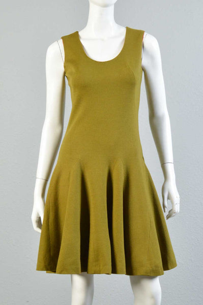 Mina 60s Gored Button Back Dress