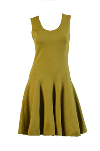 Mina 60s Gored Button Back Dress