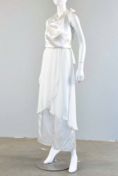 Alisa 70s Draped Jumpsuit