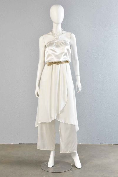 Alisa 70s Draped Jumpsuit