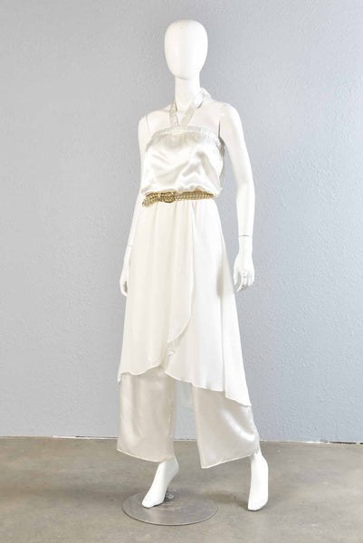 Alisa 70s Draped Jumpsuit