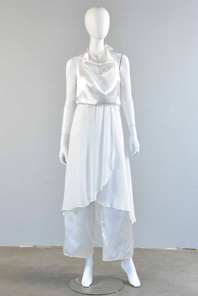 Alisa 70s Draped Jumpsuit