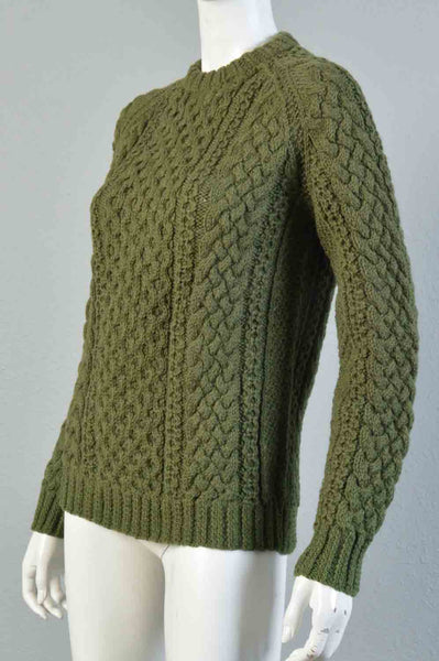 Maren 60s Cable Knit Fisherman Sweater