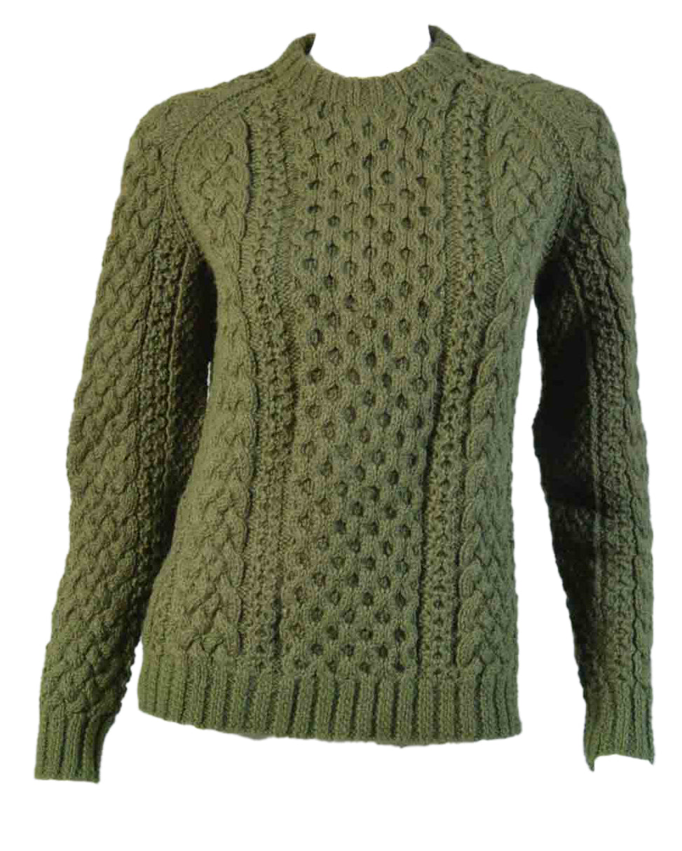 Maren 60s Cable Knit Fisherman Sweater