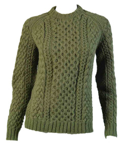 Maren 60s Cable Knit Fisherman Sweater