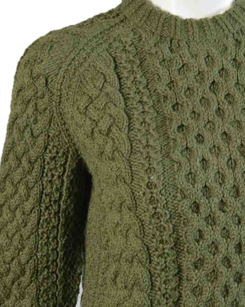 Maren 60s Cable Knit Fisherman Sweater