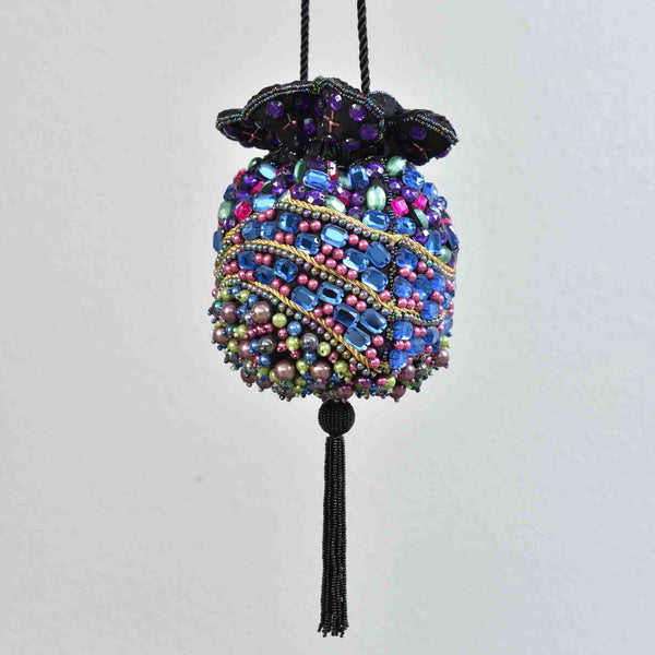 Jannie Jeweled 80s Flapper Bag