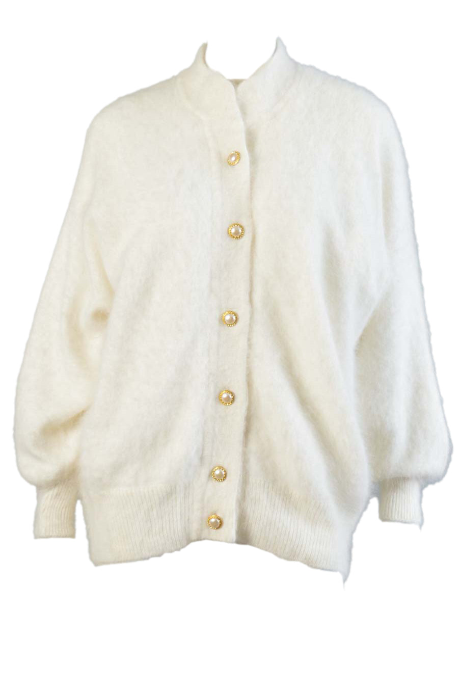 Paloma 80s Angora Cardigan Sweater