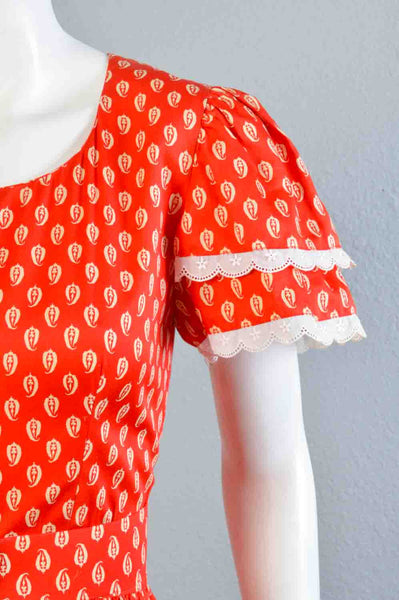 Carlisle Room 80s French Cotton Dress