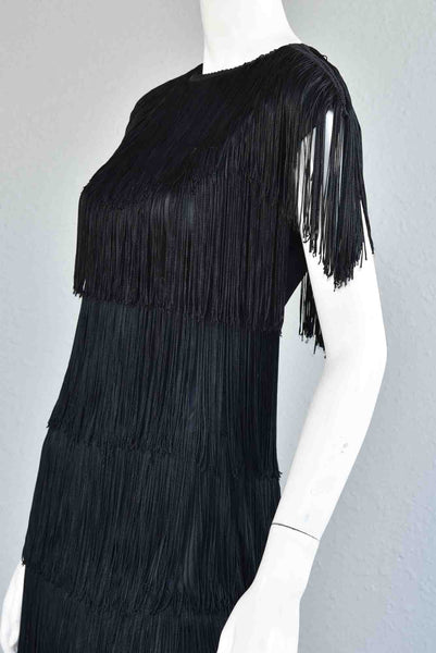 Alli 70s Fringed Mini Dress