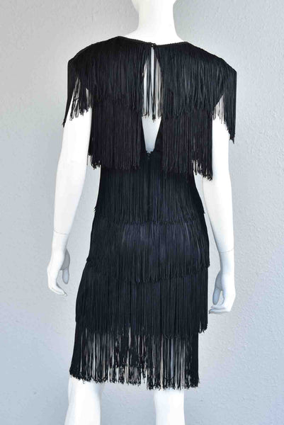 Alli 70s Fringed Mini Dress