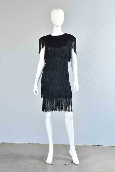 Alli 70s Fringed Mini Dress