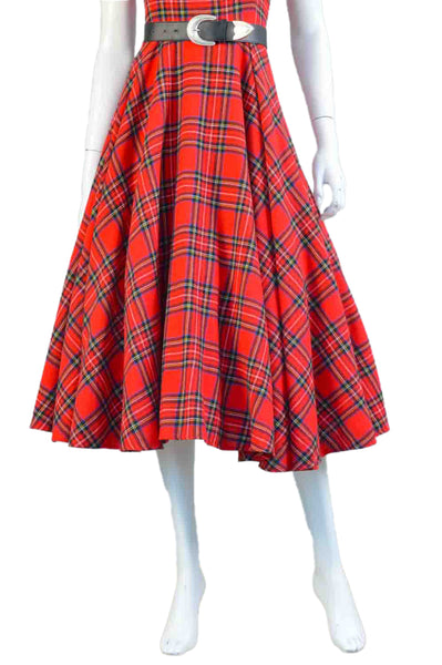 Cara Y2K Plaid Flannel Dress