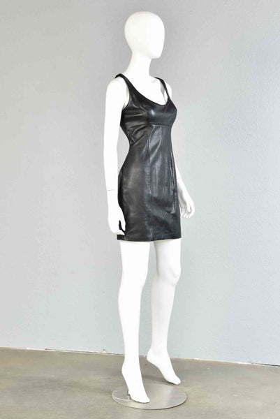 Michael Hoban North Beach Leather Dress