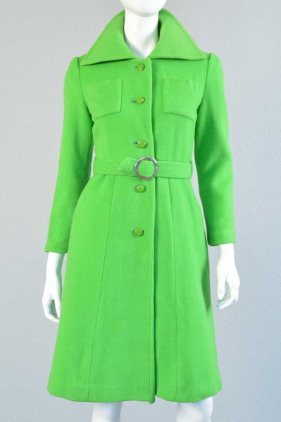 Thelma 60s Space Age Camel Hair Coat