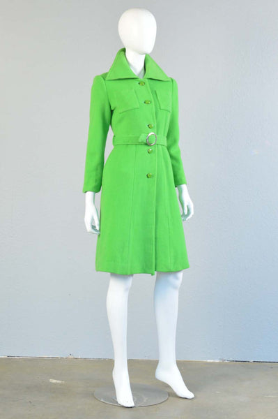 Thelma 60s Space Age Camel Hair Coat