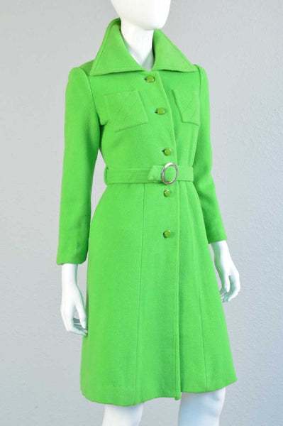 Thelma 60s Space Age Camel Hair Coat