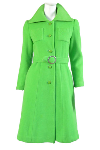 Thelma 60s Space Age Camel Hair Coat