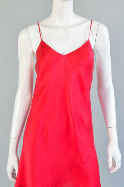 Victoria's Secret 90s Gold Label Silk Slip Dress