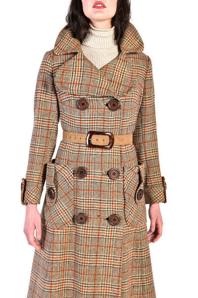 Martha 1960s Tweed Coat