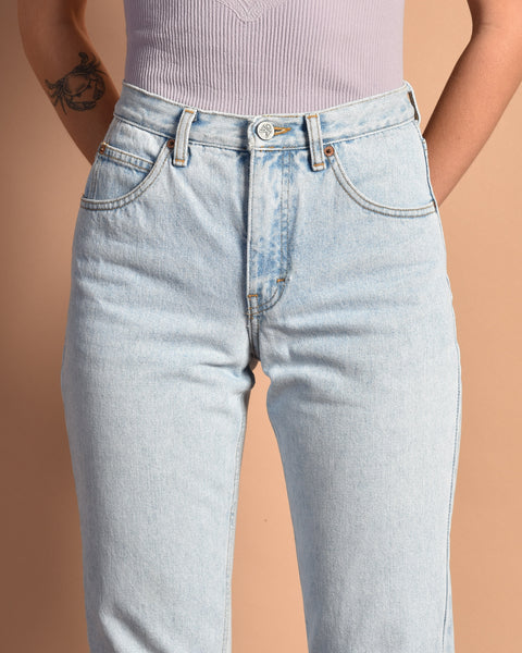 Calvin Klein 1980s USA Made Light Wash Jeans
