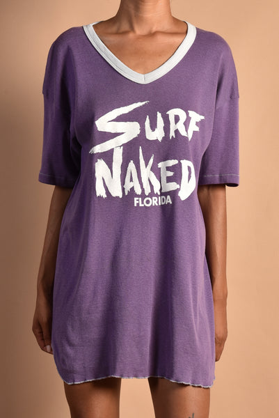 Surf Naked 80s T-Shirt Dress