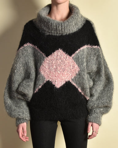 Nannac 80s Chunky Mohair Sweater