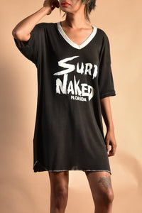 Surf Naked 80s T-shirt Dress