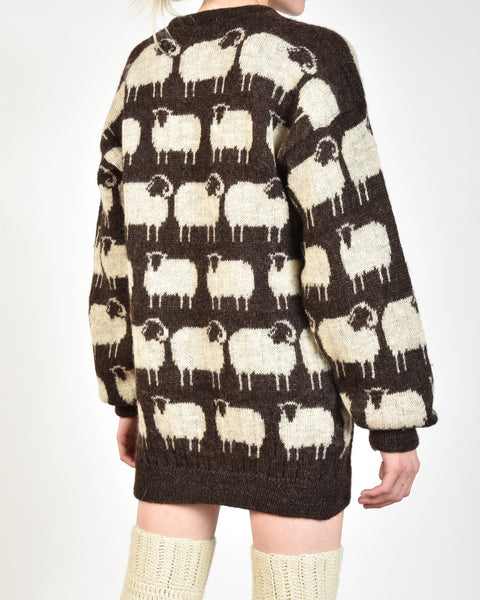 Dolly 1980s Mouton Jumper