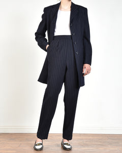 Ralph Lauren 1990s Pinstripe Wool Suit