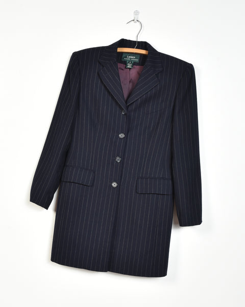 Ralph Lauren 1990s Pinstripe Wool Suit