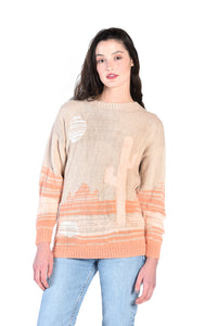 JT Handknit Cactus Sweater