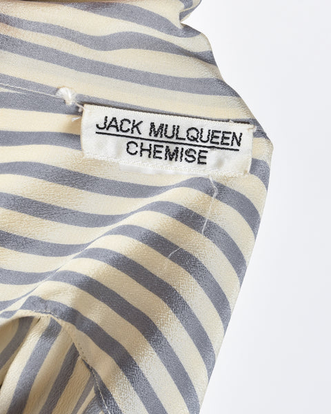 Jack Mulqueen 80s Striped Chemise