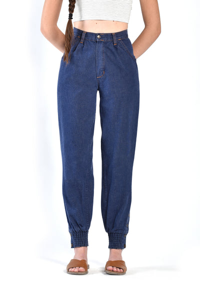 Lisa High Waisted Snap Cuff Jeans