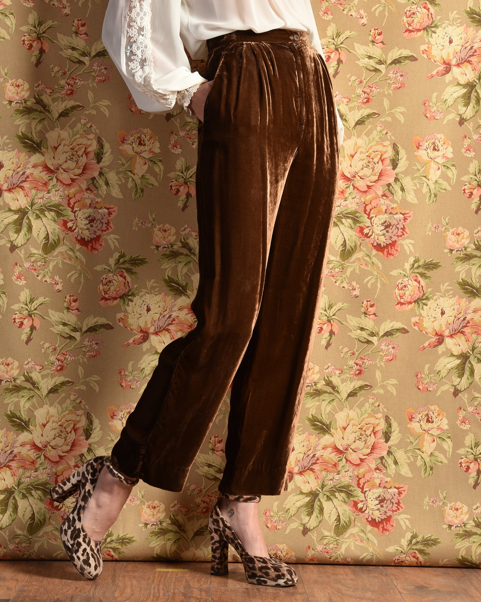 Brown Velvet Pants – Shop Divine Vintage