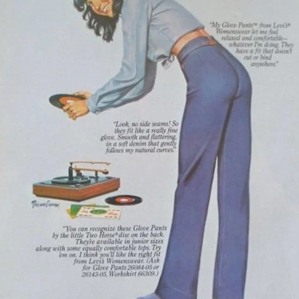 Levi's 1970s Bend Over Pants