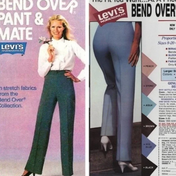 Levi's 1970s Bend Over Pants