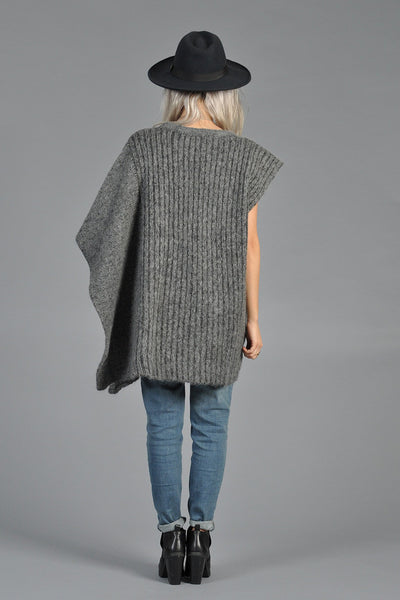 Avant Garde Asymmetric Mohair Sweater
