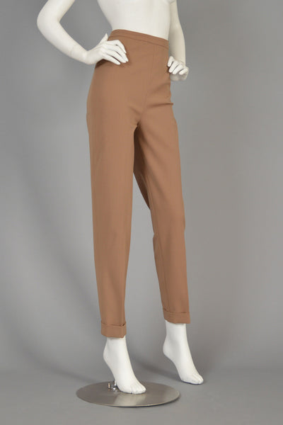 Hermes High Waisted Cuffed Riding Trousers