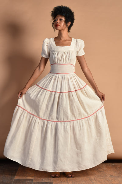 Amma 30s Cotton Gauze Prairie Dress
