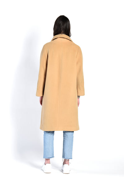 Fawna 1960s Camel Colored Cashmere Coat
