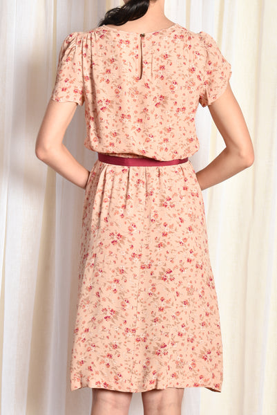 Millie 1970s Tulip Sleeve Dress