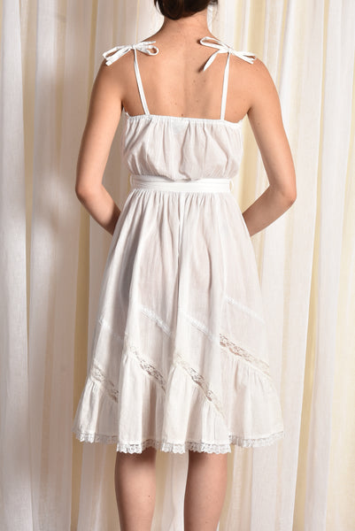 Lanna 70s Cotton Sun Dress