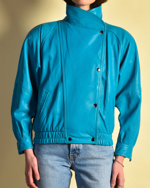 Nordstrom 1980s Soft Leather Jacket