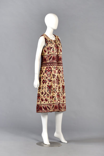 Iconic 1960s Anne Klein Tapestry Vest